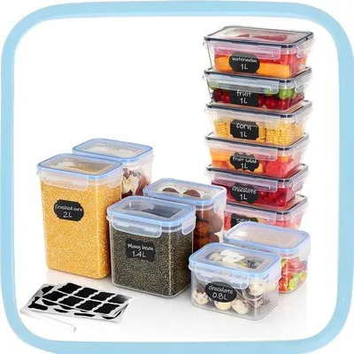 Produktbild von Glasfuttergläser mit Deckel - Nachtischbehälter - Futtergläser - Verschließbare Nachtischbehälter
