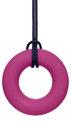 Immagine prodotto di Ark Therapeutics - Anello con catena da masticare, magenta - Giocattolo per bambini