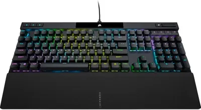 Produktbild von Corsair K70 PRO, Kabelgebunden, USB, Optomechanischer Schlsselschalter, QWERTY, RGB-LED, Schwarz