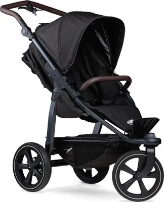 Produktbild von TFK Mono 2 - Sportkinderwagen mit Luftkammerrad-Set, Farbe:Schwarz