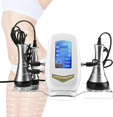 Produktbild von 40K Fettreduzierendes Körpergerät – 3-in-1 Kavitationsgerät – Ultraschall-Massagegerät