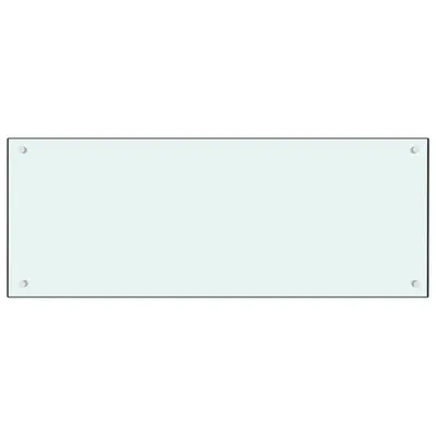 Obrázok produktu pre vidaXL Kuchynský backsplash biely 100x40 cm Tvrdené sklo