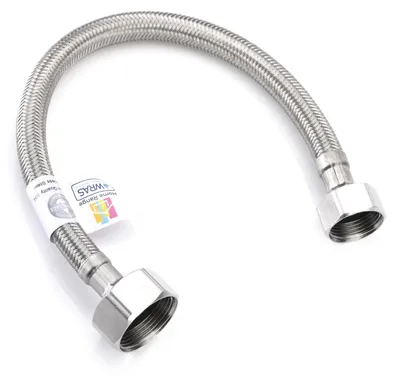 Flexibler Edelstahl-Schlauch 300mm 3/4"x1/2" BSP 10 Bar