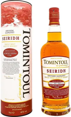 Produktbild von Tomintoul Seiridh 700ml 40% Vol.