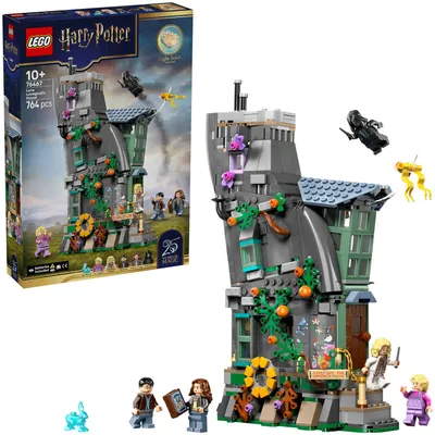 Obrázek produktu pro LEGO Dům Luny Lovegoodové z Harryho Pottera - Stavebnice modelu se svítícími kostkami a 5 minifigurkami - DIY sada dekorací do ložnice - Kreativní dárek pro dívky, chlapce a fanoušky od 10 let - 76467