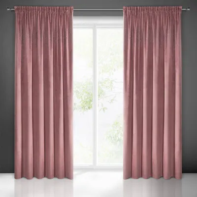 Produktbild von Eurofirany Aurora Vorhang dunkelrosa 140cm x 270cm