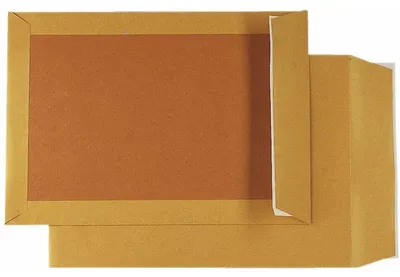 Produktbild von Papprückwandtaschen Recycling - B4, ohne Fenster, 130 g/qm, braun, 125 Stück, 1 St.