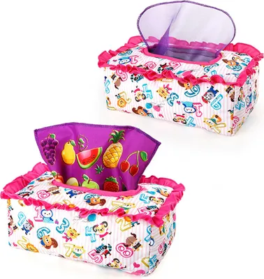 Obrázok produktu pre Box na vreckovky, detská hračka, Montessori hračka pre zmyslové bábätká a batoľatá vo veku od 6 do 12 mesiacov