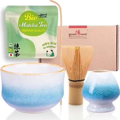 Obrázok produktu pre Matcha set "Rindo" s 30 g prémiovej organickej matchy