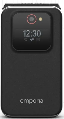 Produktbild von Emporia JOY, Klappgehäuse, 7,11 cm (2.8"), 2 MP, Bluetooth, 1300 mAh, Schwarz