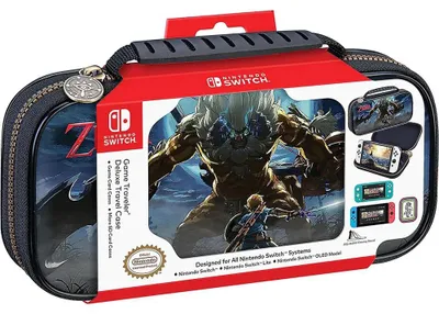 Image de RDS Industries NNS42Z Housse de protection pour console de jeux portable Boîtier robuste Nintendo Noir