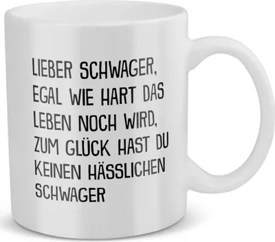 Produktbild von 22Feels Schwager Geschenk Hochzeit Männer Tasse Weihnachten Geburtstag Haferl Kaffeetasse Herrentag Geschenkidee