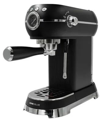Produktbild von HOME DELUXE Espressomaschine EXQUISITE 15 Bar - 33 x 16 x 33 cm | inkl. Milchdüse, Siebträgermaschine, Siebträger, Kaffeemaschine