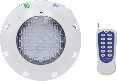 Obrázok produktu pre RGB LED podvodné osvetlenie bazéna, 7 farieb, diaľkové ovládanie, 41-50W