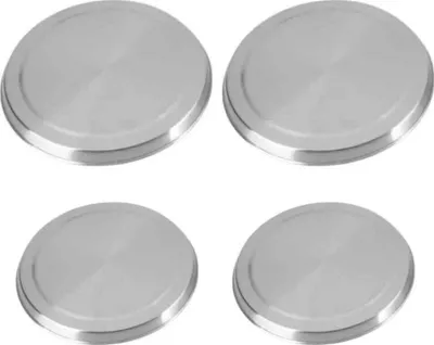 INF Herddeckel Edelstahl 4er Pack