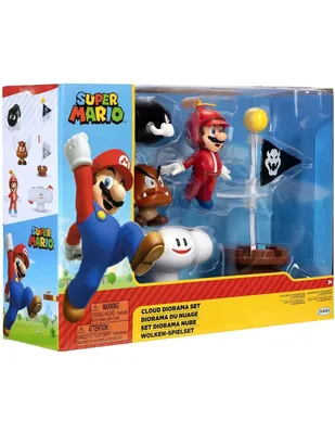 Image de Nintendo Super Mario Cloud World Diorama Set, 6.5 cm
