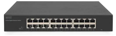 Produktbild von DIGITUS 24-Port Gigabit Switch, 19 Zoll, Unmanaged