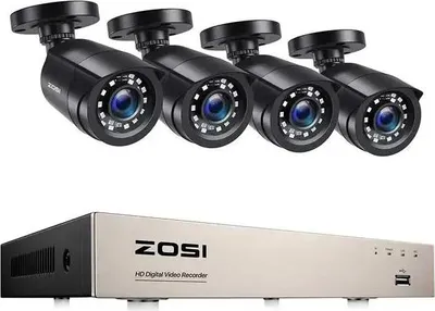 Obrázek produktu pro Domácí bezpečnostní systém, H265+ DVR, noční vidění