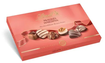 Produktbild von Lindt Für Kenner Marzipan eine extravagante Mischung von Pralinen 200g