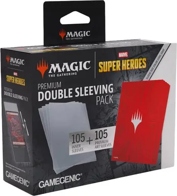 Produktbild von MTG Premium Doppelhüllenpack Rot (105) Standardgröße