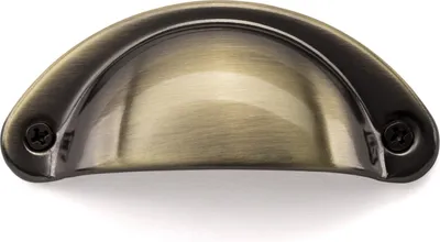 Produktbild von SOTECH Möbelgriff KHEA BA 64 mm Messing brüniert Muschelgriff