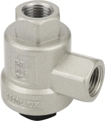 Produktbild von Schnellablass-Luftstromregelventil aus Aluminiumlegierung mit G1/4-Gewindeanschluss