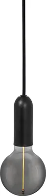Produktbild von OSRAM Vintage 1906® Pendelleuchte ROUND E27, schwarz, max. 25W (LED 15W), E27 Sockel, runder Baldachin, Innenraum-Pendelleuchte, Kombination mit 1906 Vintage-Lampen, Kombination mit smarten Lampen