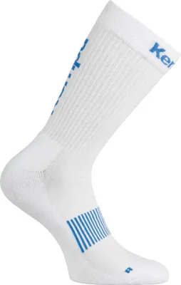 Produktbild von Kempa Logo Classic Socken - Größe: 46-50, weiß/blau, 200354104