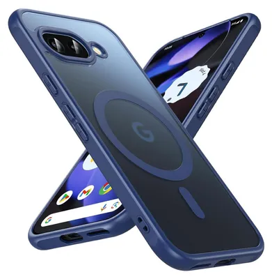 Produktbild von Conie Zoya Magsafe Schutzhülle für Google Pixel 10 Pro XL Hybrid Hard Silikon Case Magnet Cover Hülle mit Kamera Schutz in Blau