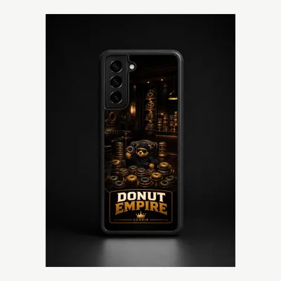 Imagen del producto de Funda para Samsung S21 Plus, carcasa protectora para teléfono móvil con diseño de donas – LUNØIR ©