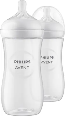 Produktbild von Philips AVENT Natural Response SCY906/02 Babyflasche 330ml, schnelle Durchflussrate