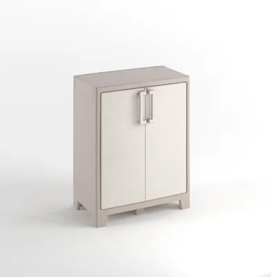 Produktbild von Kis Gulliver Kunststoffschrank - Beige, 80x44x100cm für Innen und Außen