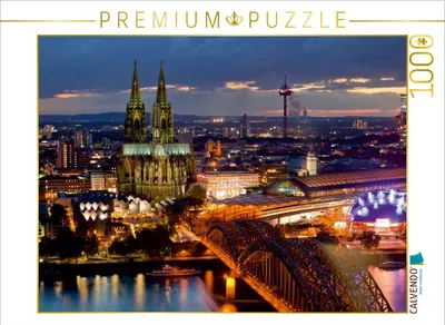 Produktbild von CALVENDO Puzzle Kölner Dom | 1000 Teile Lege-Größe 64 × 48 cm Foto-Puzzle für glückliche Stunden