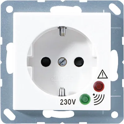 Produktbild von JUNG SCHUKO-Steckdose 16A 250V alpinweiß 1 Stück