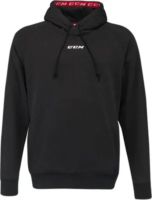 Produktbild von CCM Team Fleece Pullover Hoodie Black S Eishockey Pullover und Hoodie