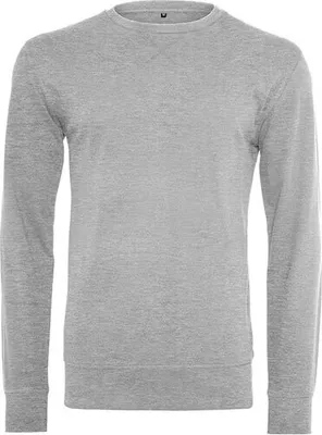 Immagine prodotto di Build Your Brand BY010 | Felpa leggera / Pullover - Farbe: Heather Grey - Größe: L