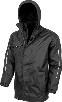 Produktbild von Result Core R236X | Damen 3-in-1 Transit Jacket with Softshell Inner - Farbe: Black - Größe: L