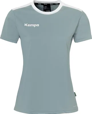 Produktbild von Kempa Trainings-T-Shirt Emotion 27 Women Unisex 2005124_01 aqua/weiß XS