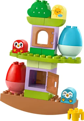Produktbild von LEGO DUPLO Baum zum Balancieren und Stapeln, entwicklungsförderndes Spielzeug, Bauset für Kleinkinder ab 18 Monaten, kreatives Babyspielzeug, Lernspielzeug mit 2 Spielzeugvögeln 10440