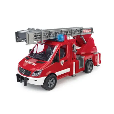 Obrázok produktu pre BRUDER Mercedes Benz Sprinter Fire engine, 4 rok / roky, ABS umelá hmota, Šedá, Červená, Biela