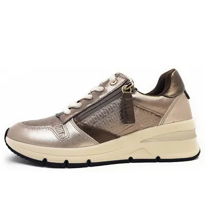 Produktbild von Tamaris Damen sportlicher Schnürer in Gold, Größe 37