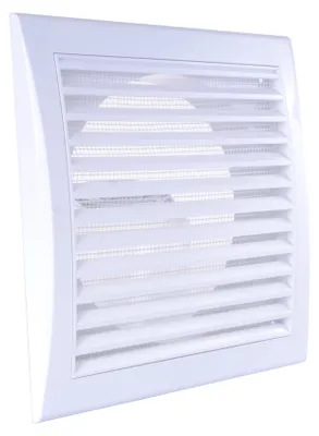 Produktbild von Awenta Lüftungsgitter rechteckig weiß 169x174 mm 125 mm Abluft