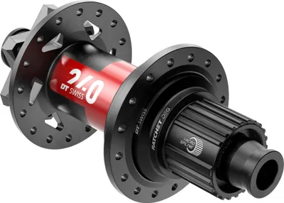 Produktbild von DT Swiss 240 MTB Hinterradnabe 6-Loch 148x12 Boost 32H Microspline 12° 90