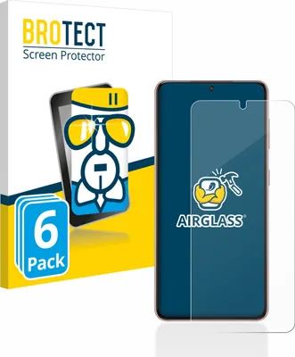 Produktbild von 6x BROTECT Schutzglas für Samsung Galaxy S21 5G Schutzfolie Panzer Folie Glas Display Schutz klar