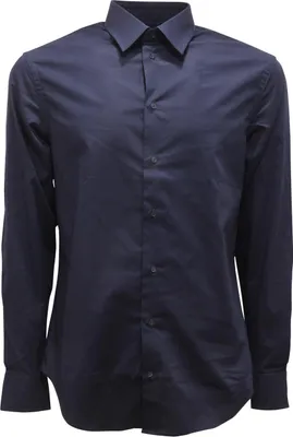 Immagine prodotto di L1664 Camicia Uomo Emporio Armani Modern Fit Man Shirt Blue