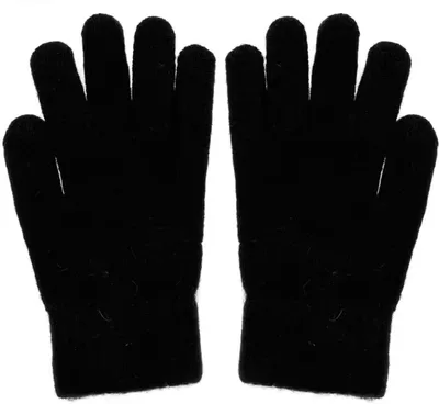 Immagine prodotto di Guanti basic neri – Guanti unisex – Mani calde – Taglia unica – Neri – Poliacrilico – CHPN