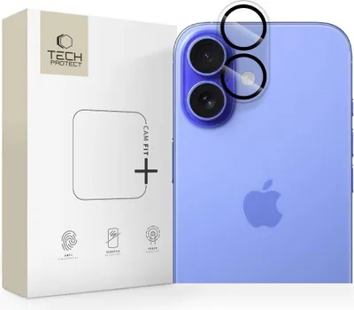 Produktbild von Tech-Protect Cam Fit+ Kamerahülle für Iphone 17 - Klar
