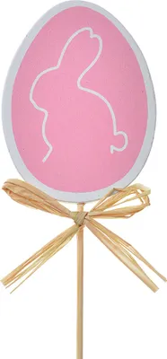 Zdjęcie produktu dla Clayre & Eef Plant plug egg 30 cm różowe drewno