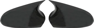 Image de Coques de rétroviseurs pour Opel Astra 2010-2015 ABS noir brillant 2pcs