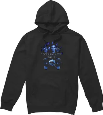 Produktbild von Stargate SG-1 - "Command" Kapuzenpullover für Herren/Damen Uni TV23203 (XL) (Schwarz)